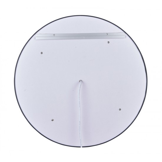 900x900x40mm Round Bathroom LED Mirror with Motion Sensor Auto On Demister Touch Sensor Switch Wall Mounted